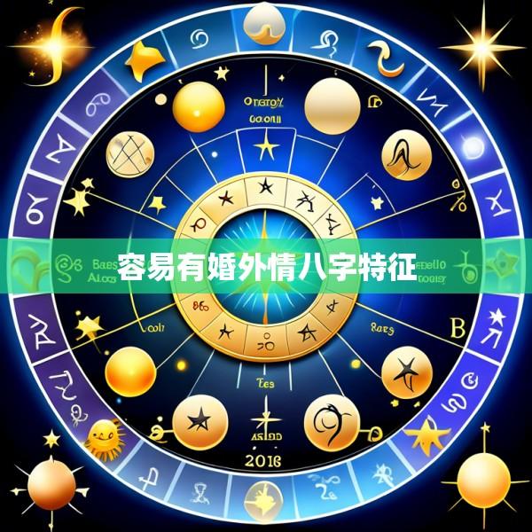 容易有婚外情八字特征