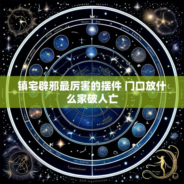 镇宅辟邪最厉害的摆件 门口放什么家破人亡
