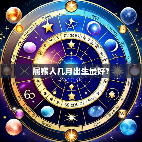 属猴人几月出生最好？