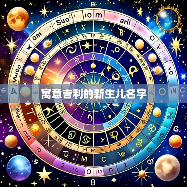 寓意吉利的新生儿名字