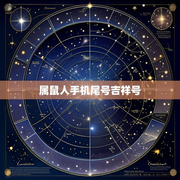 属鼠人手机尾号吉祥号