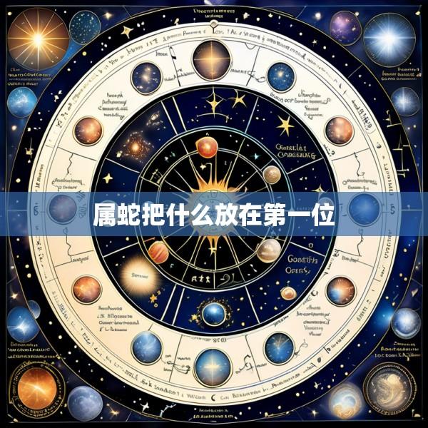属蛇把什么放在第一位