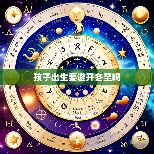 孩子出生要避开冬至吗