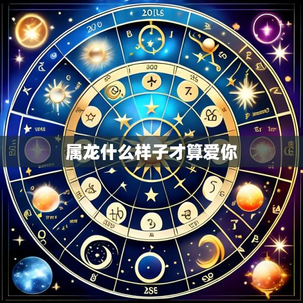 属龙什么样子才算爱你