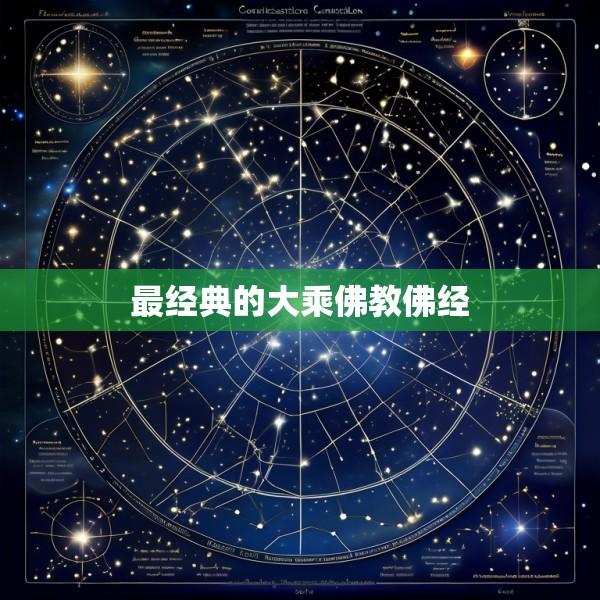 最经典的大乘佛教佛经