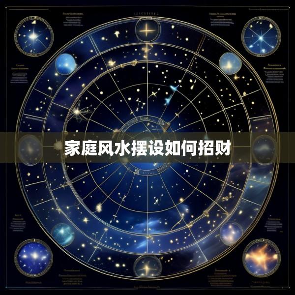 家庭风水摆设如何招财