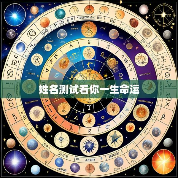 姓名测试看你一生命运