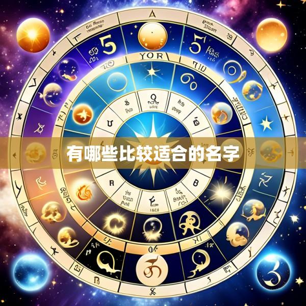 有哪些比较适合的名字
