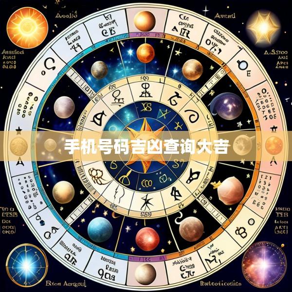 手机号码吉凶查询大吉