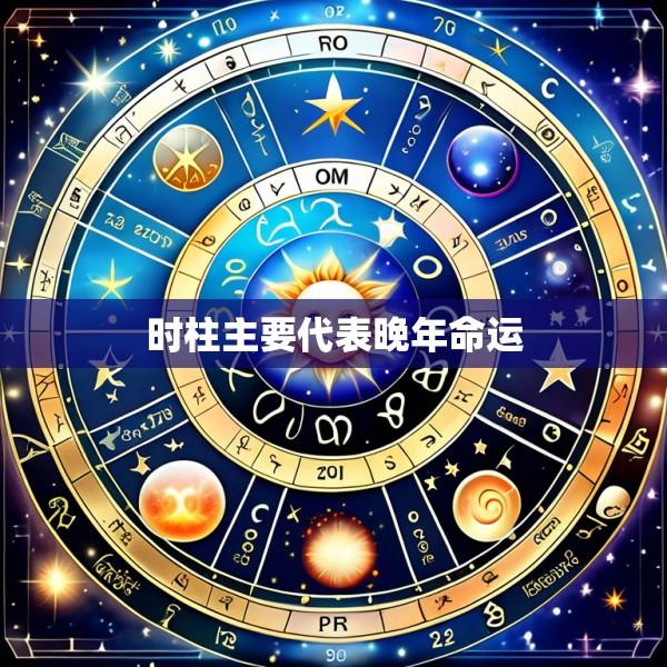 时柱主要代表晚年命运