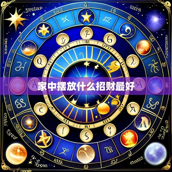 家中摆放什么招财最好