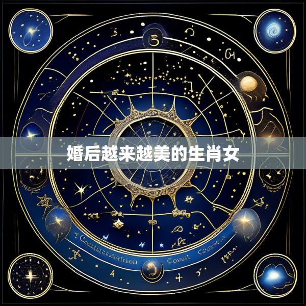 婚后越来越美的生肖女