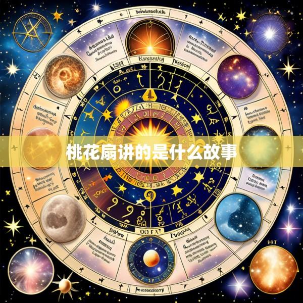 桃花扇讲的是什么故事