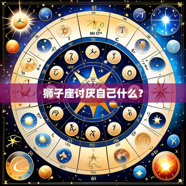 狮子座讨厌自己什么？