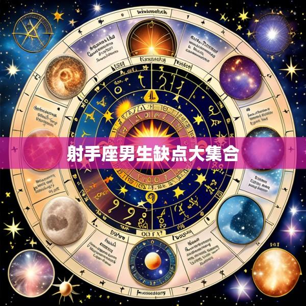 射手座男生缺点大集合