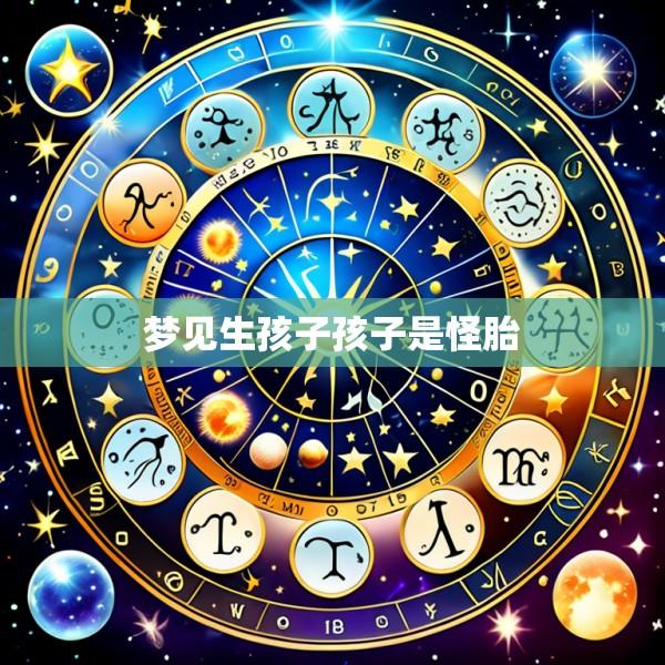 梦见生孩子孩子是怪胎