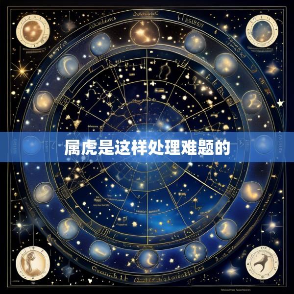 属虎是这样处理难题的