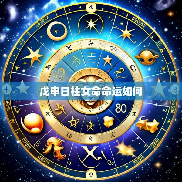 戊申日柱女命命运如何