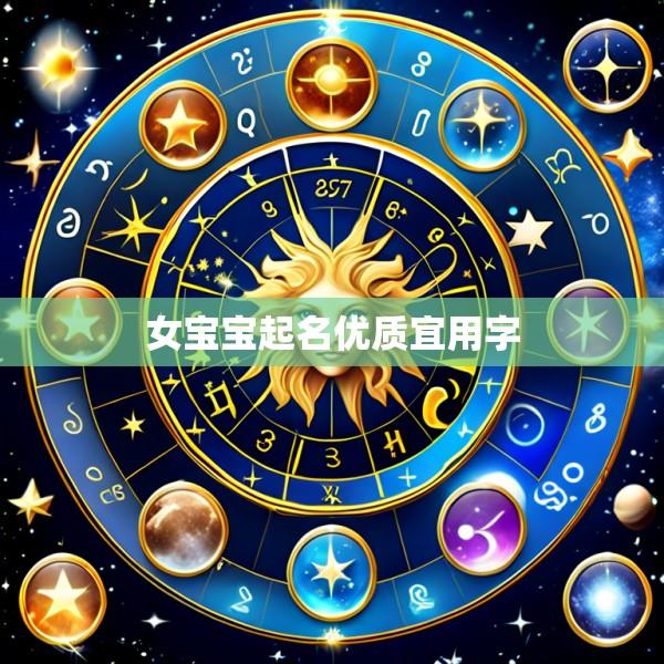 女宝宝起名优质宜用字