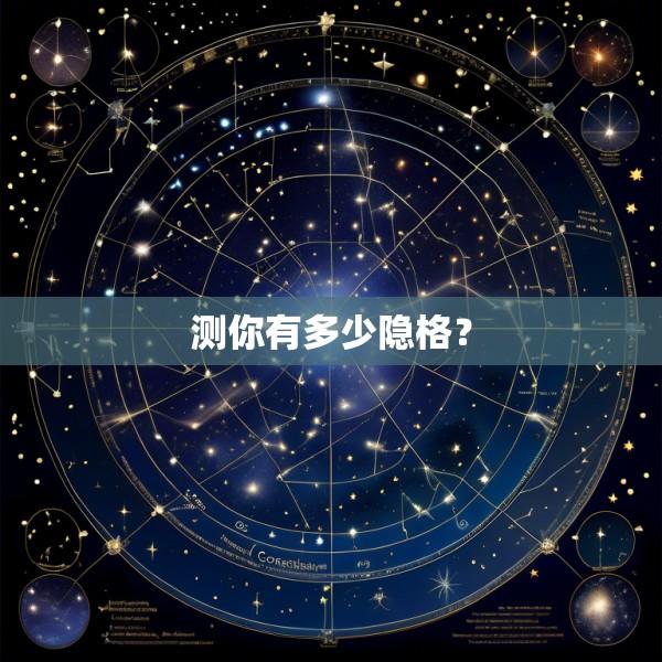 测你有多少隐格？