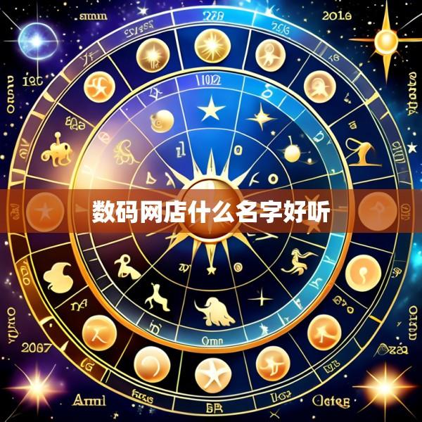 数码网店什么名字好听