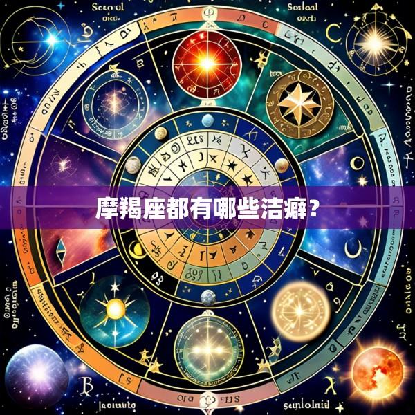 摩羯座都有哪些洁癖？
