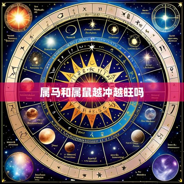 属马和属鼠越冲越旺吗
