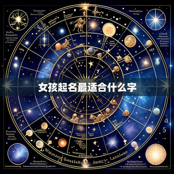 女孩起名最适合什么字
