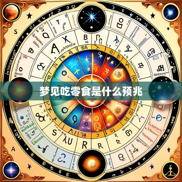 梦见吃零食是什么预兆