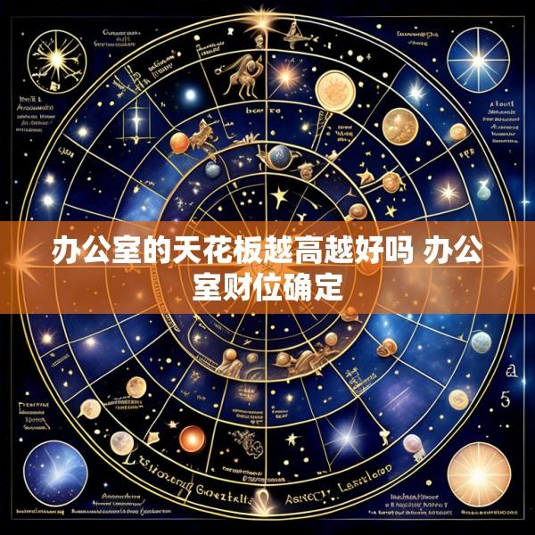 办公室的天花板越高越好吗 办公室财位确定