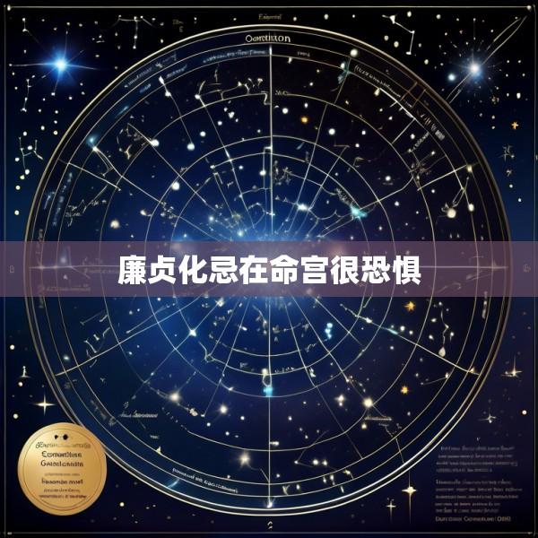 廉贞化忌在命宫很恐惧