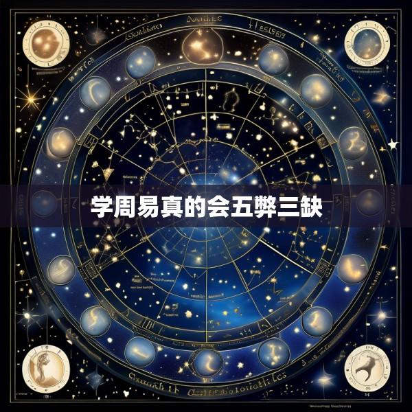 学周易真的会五弊三缺