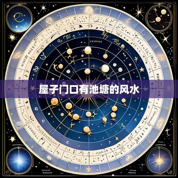 屋子门口有池塘的风水