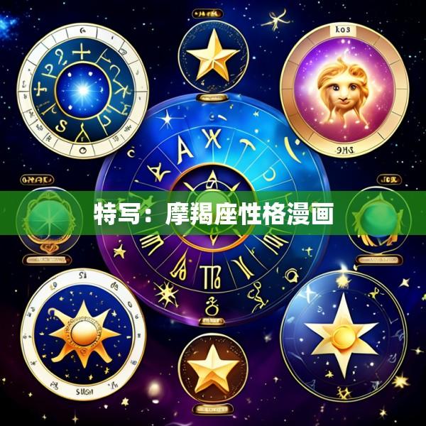 特写：摩羯座性格漫画