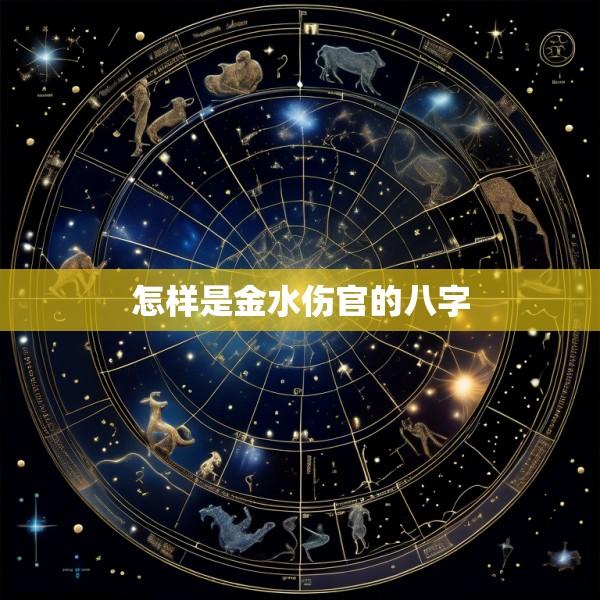 怎样是金水伤官的八字