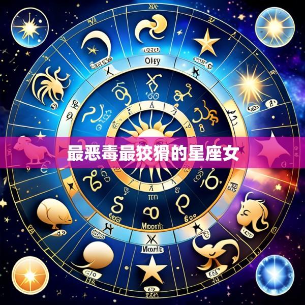 最恶毒最狡猾的星座女