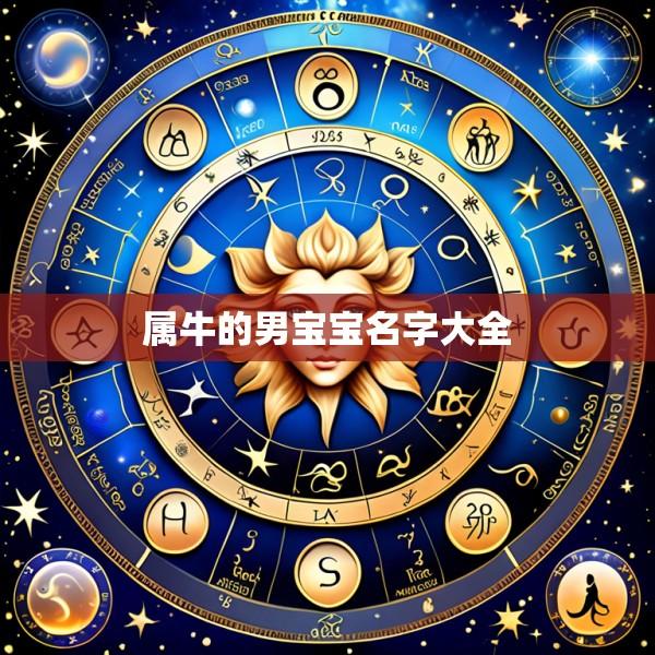 属牛的男宝宝名字大全