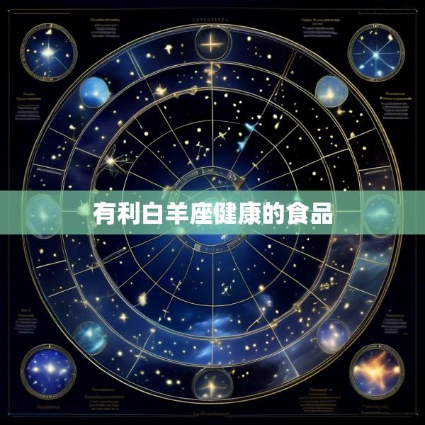 有利白羊座健康的食品