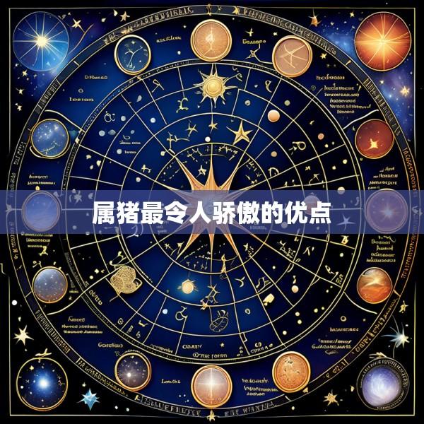 属猪最令人骄傲的优点