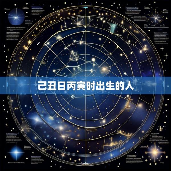 己丑日丙寅时出生的人