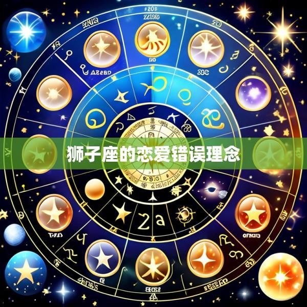 狮子座的恋爱错误理念