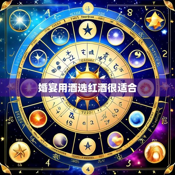 婚宴用酒选红酒很适合