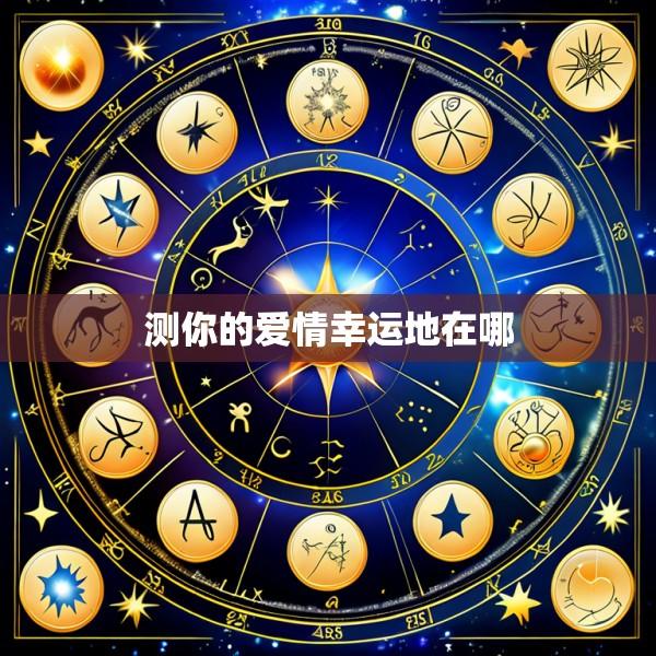 测你的爱情幸运地在哪