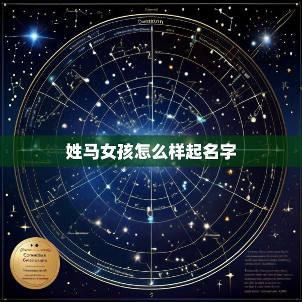 姓马女孩怎么样起名字