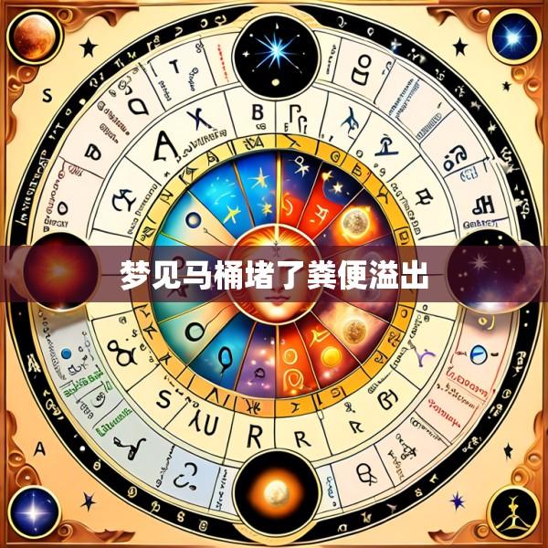 梦见马桶堵了粪便溢出