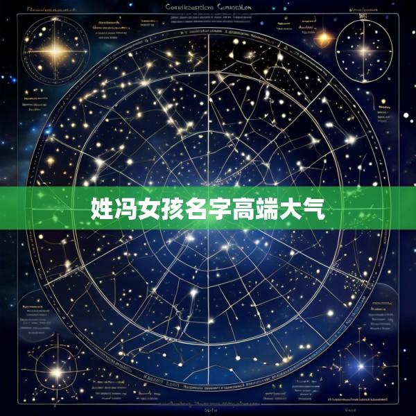 姓冯女孩名字高端大气
