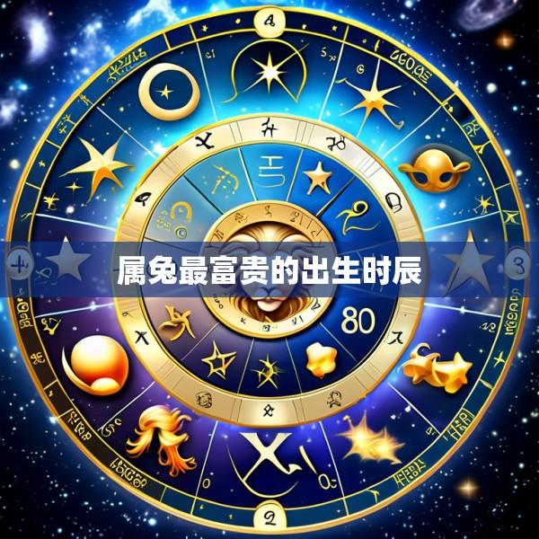 属兔最富贵的出生时辰