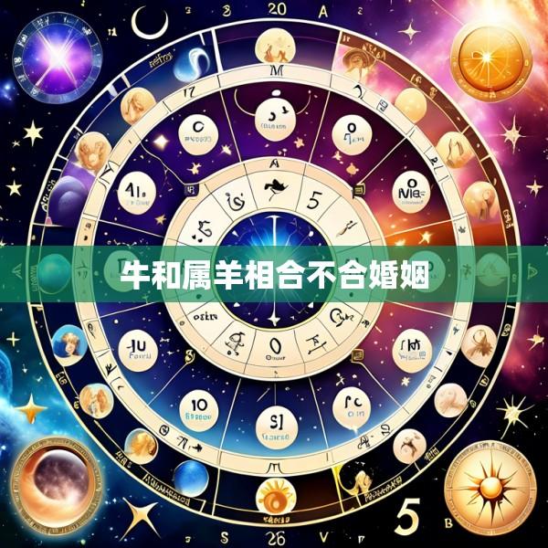 牛和属羊相合不合婚姻