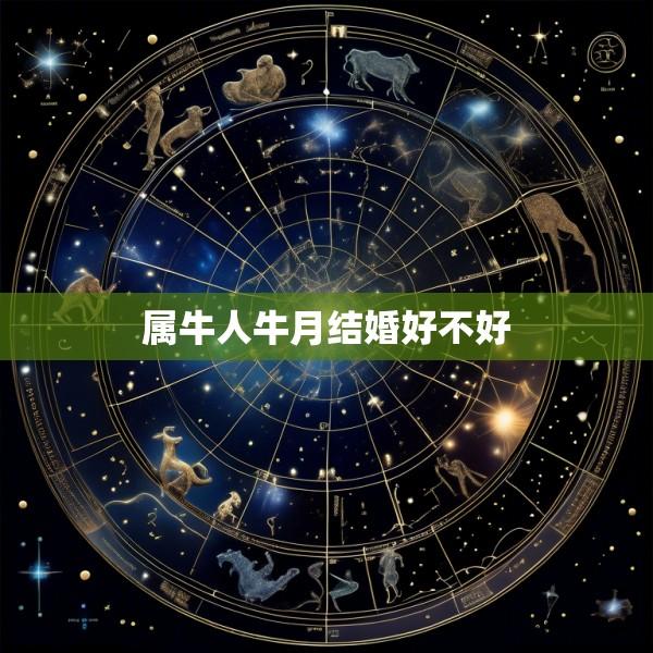 属牛人牛月结婚好不好