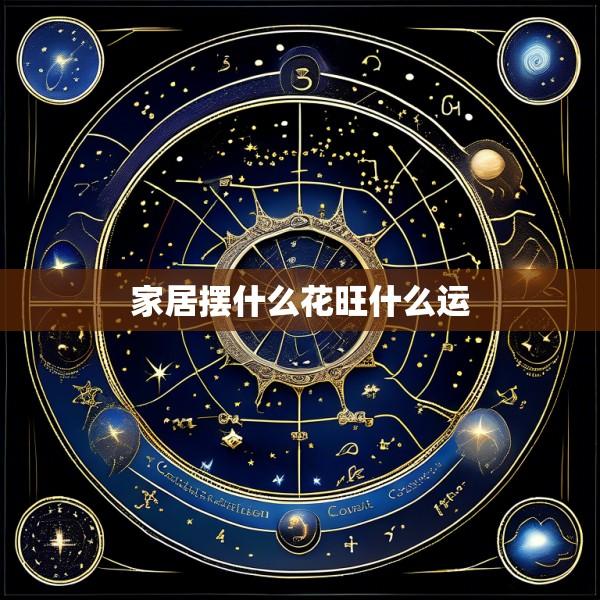 家居摆什么花旺什么运